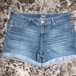Jordache Women's Blue Denim Shorts SIZE 10
